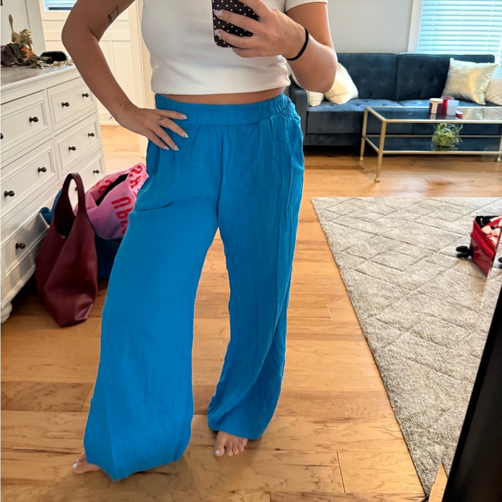 Blue Women's Pants